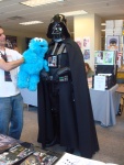 Cookie Monster and Darth Vader