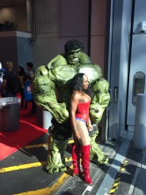 The Hulk and Wonder Woman